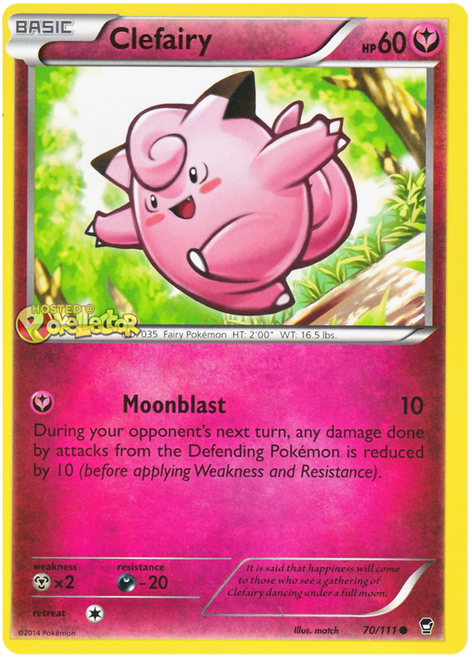 XY Furious Fists 070  Clefairy