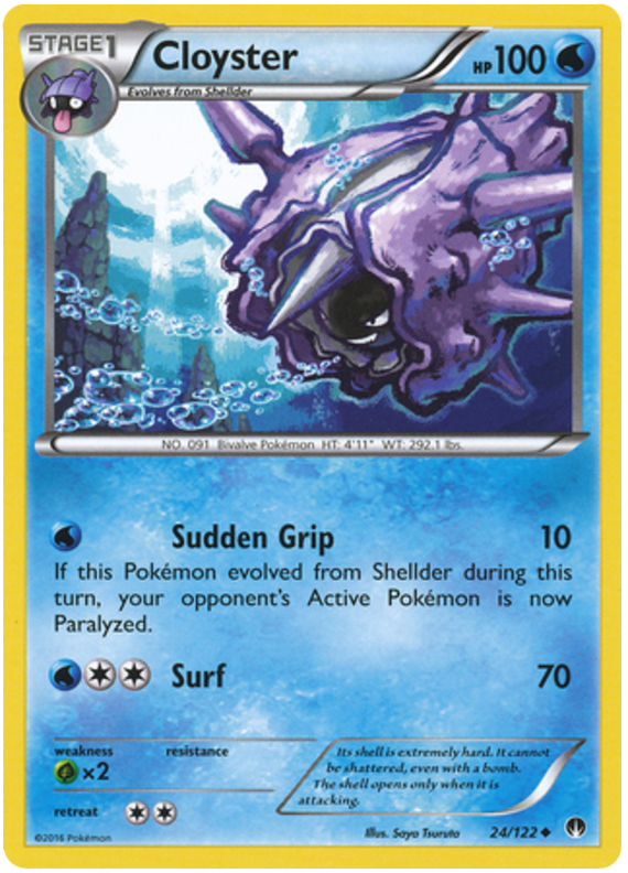 XY BREAKPoint 024  Cloyster