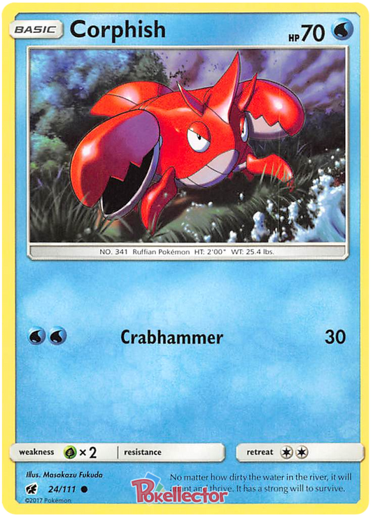 Sun and Moon Crimson Invasion 024  Corphish
