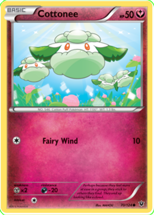 XY Fates Collide 070  Cottonee