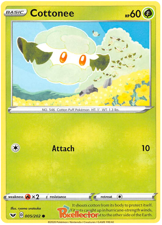 Sword and Shield Sword & Shield 005  Cottonee