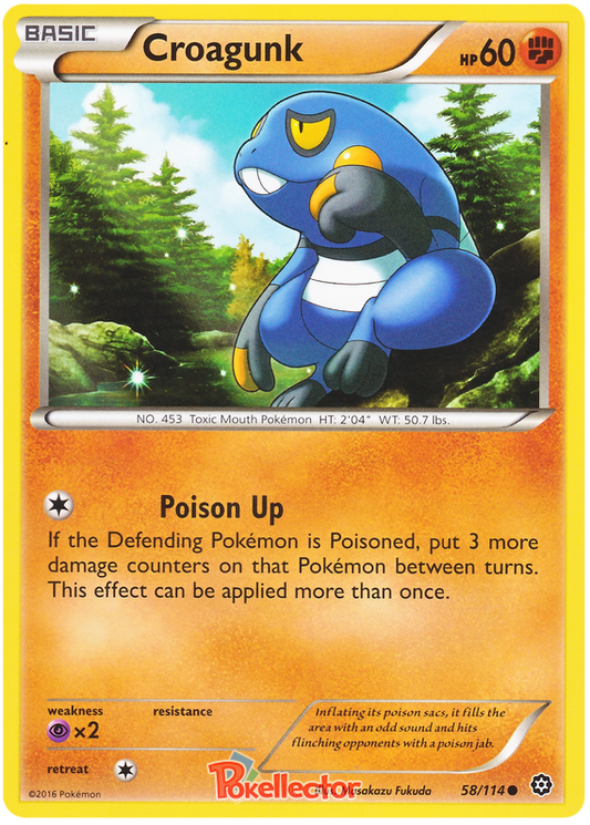 XY Steam Siege 058  Croagunk