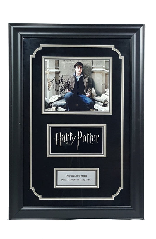 Daniel Radcliffe Autographed 8x10 Framed Shot 2