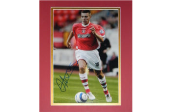 Darren Ambrose Matted Signed Autographed 8x10