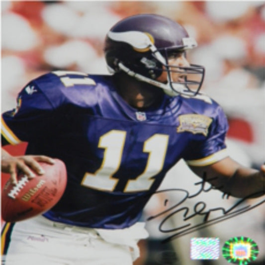 Daunte Culpepper Framed Signed Autographed 8x10 Frame