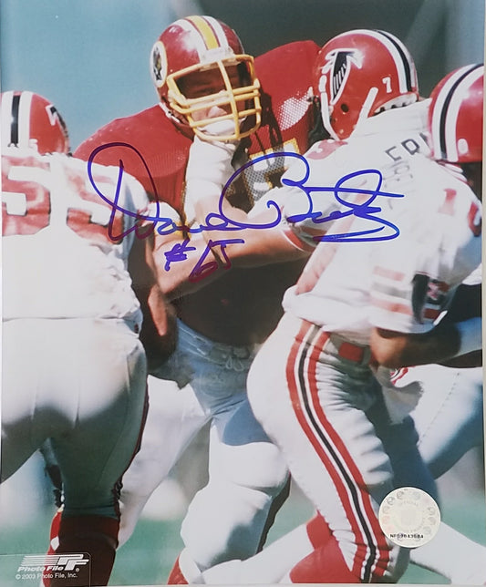 Dave Butz  Signed Autographed 8x10