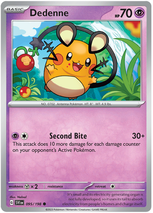 Scarlet and Violet Scarlet & Violet 095  Dedenne