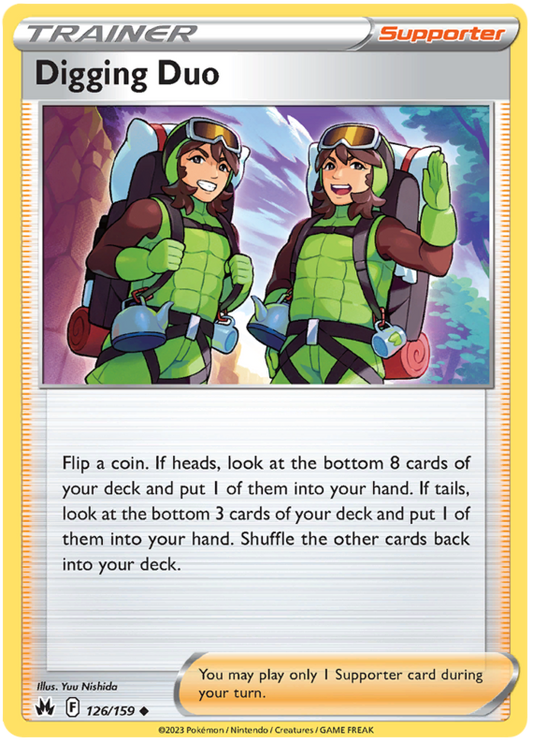 Sword and Shield Crown Zenith #126 Digging Duo