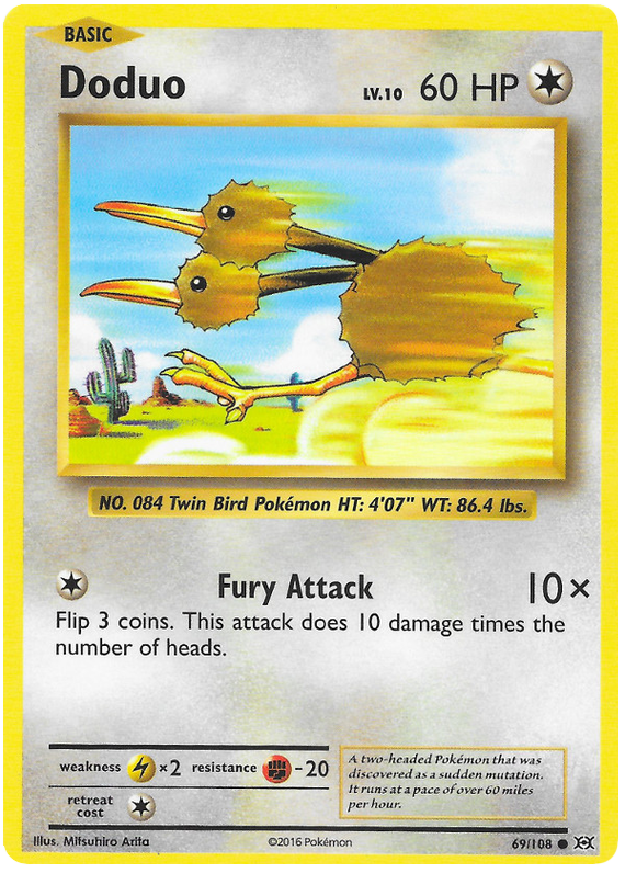 XY Evolutions 069  Doduo