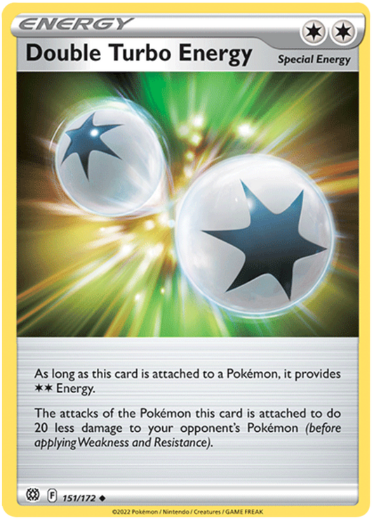 Sword and Shield Brilliant Stars 151  Double Turbo Energy