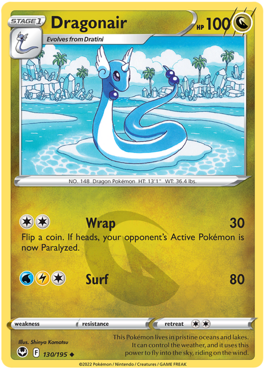 Sword and Shield Silver Tempest 130  Dragonair
