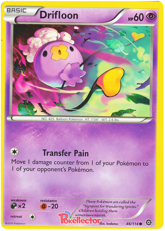 XY Steam Siege 046  Drifloon