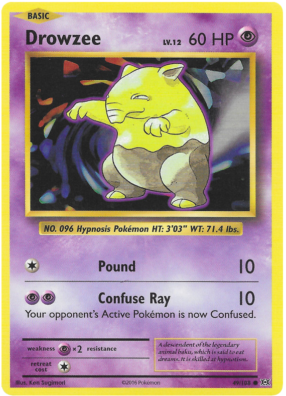 XY Evolutions 049  Drowzee