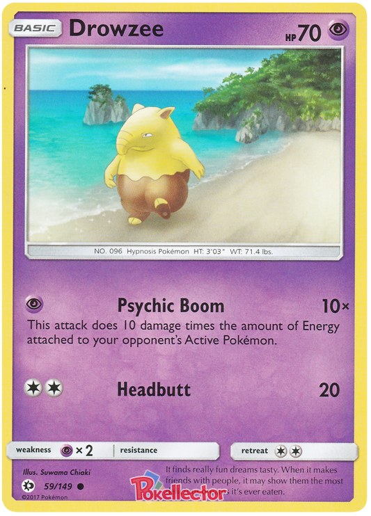 Sun and Moon Sun & Moon 059  Drowzee