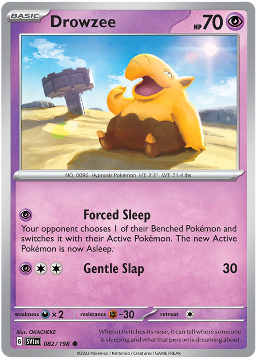 Scarlet and Violet Scarlet & Violet 082  Drowzee