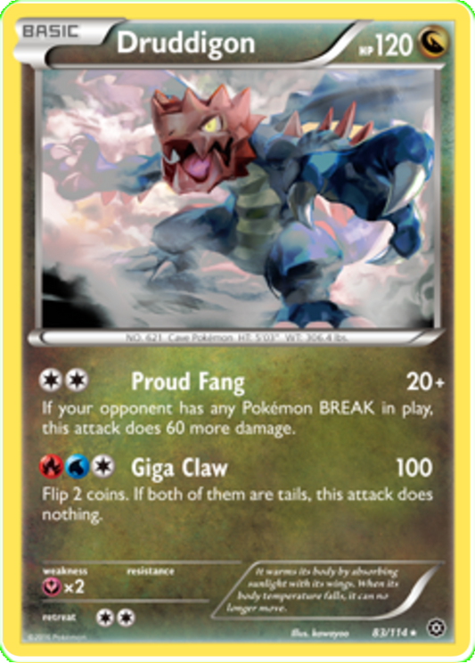 XY Steam Siege 083  Druddigon