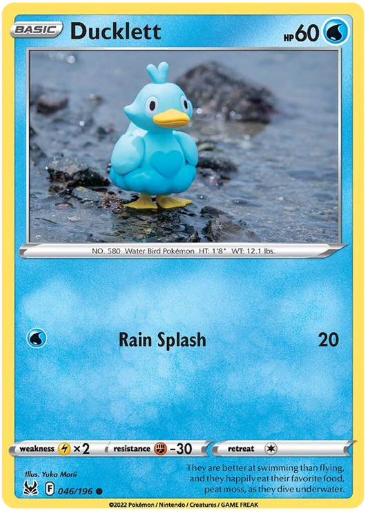 Sword and Shield Lost Origin 046  Ducklett
