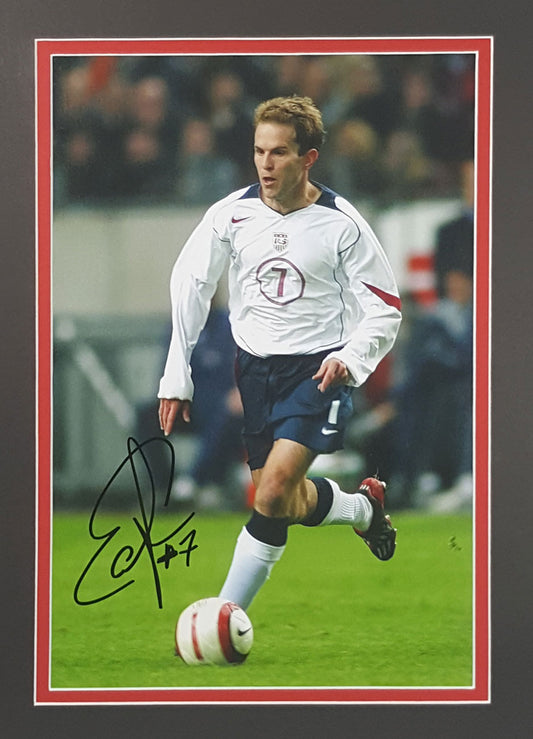 Eddie Lewis Signed Autographed Team USA 8x10