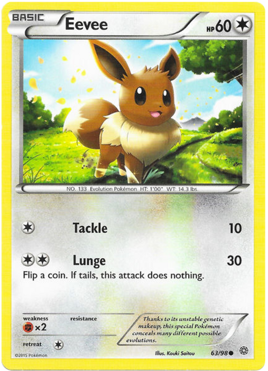 XY Ancient Origins 063  Eevee
