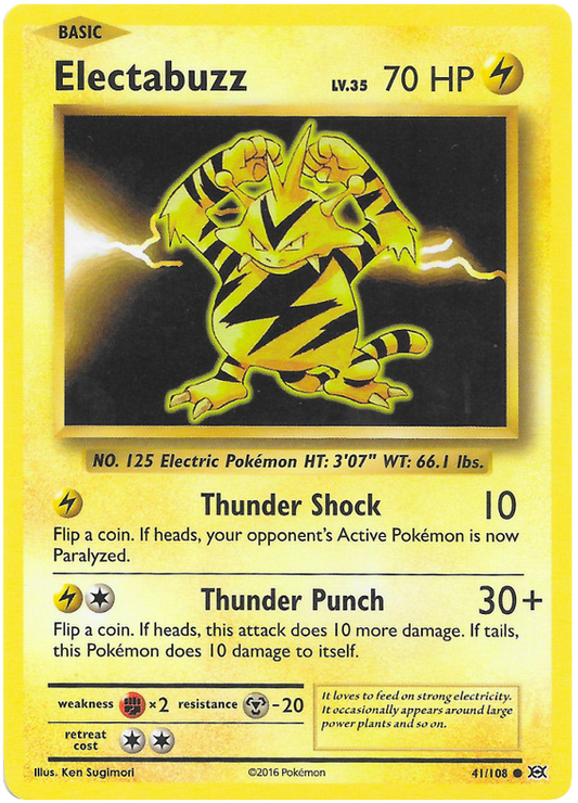 XY Evolutions 041  Electabuzz