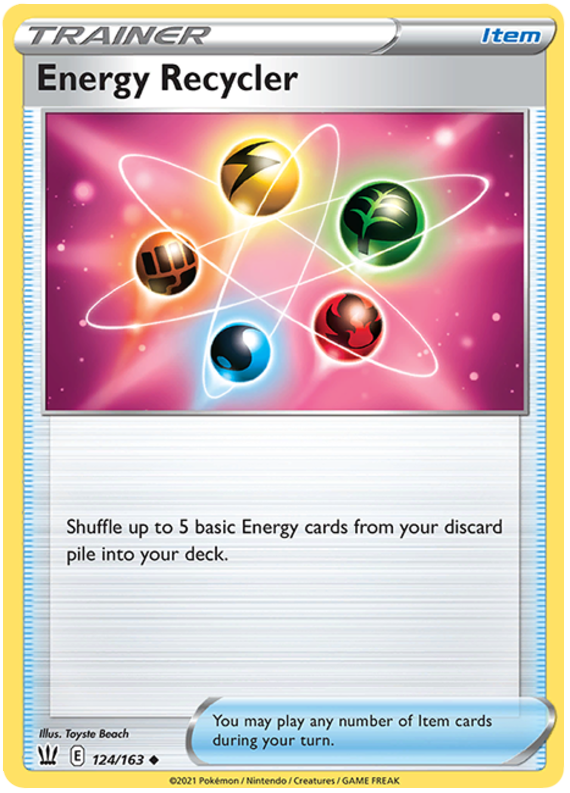 Sword and Shield Battle Styles 124  Energy Recycler