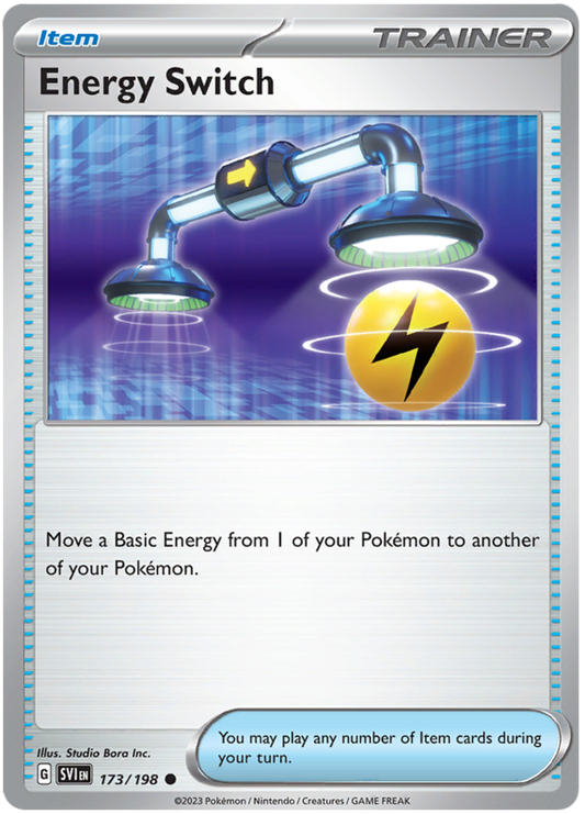 Scarlet and Violet Scarlet & Violet 173  Energy Switch