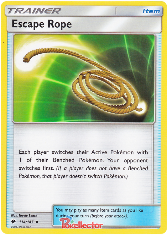 Sun and Moon Burning Shadows 114  Escape Rope