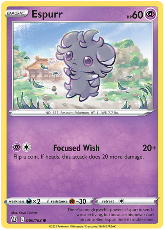 Sword and Shield Battle Styles 060  Espurr