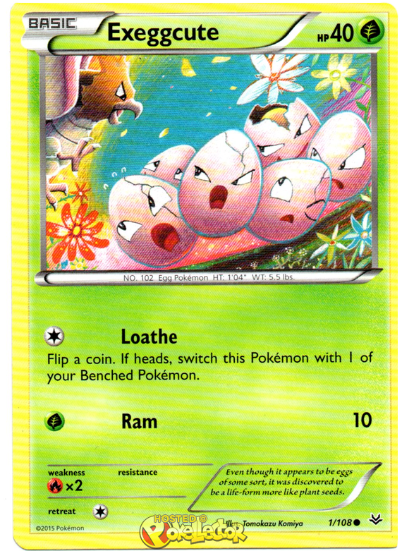 XY Roaring Skies 001  Exeggcute