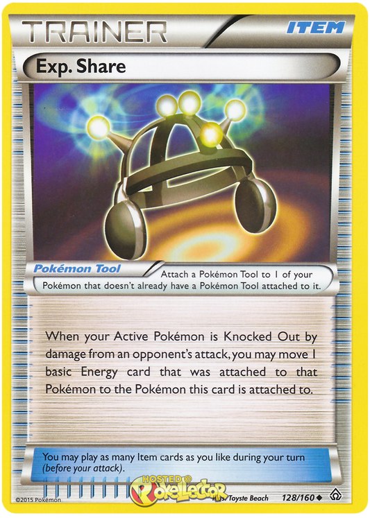 XY Primal Clash 128  Exp. Share
