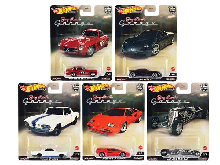 Hot Wheels Car Culture Jay Leno's Garage - Assorted Style