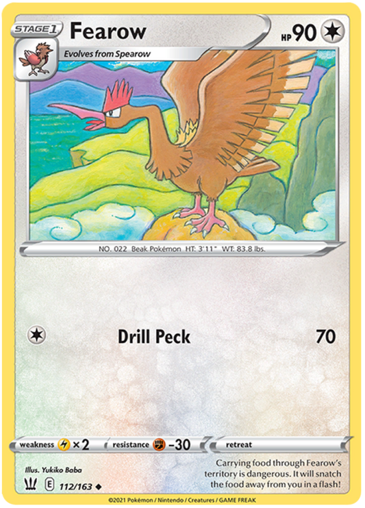 Sword and Shield Battle Styles 112  Fearow