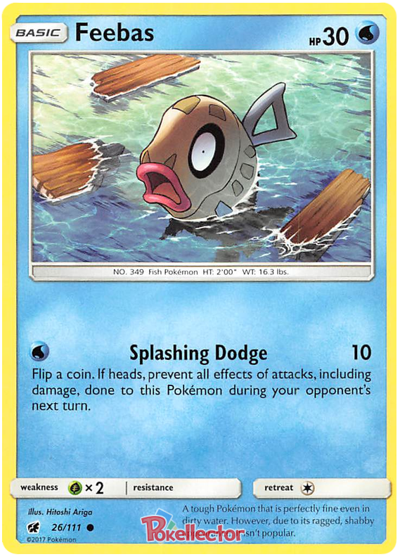 Sun and Moon Crimson Invasion 026  Feebas