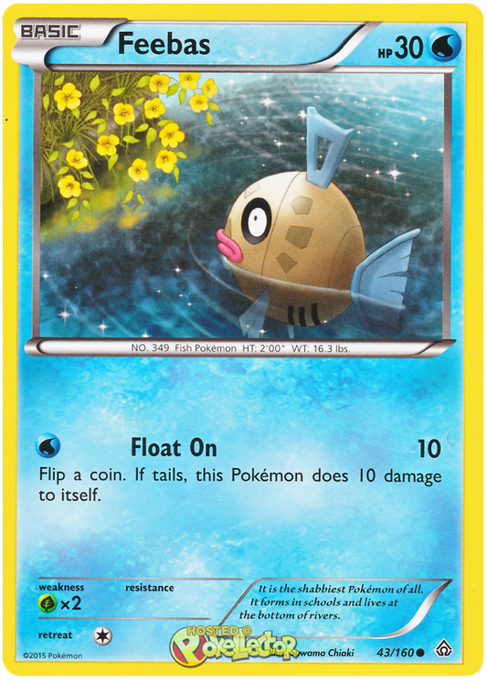 XY Primal Clash 043  Feebas