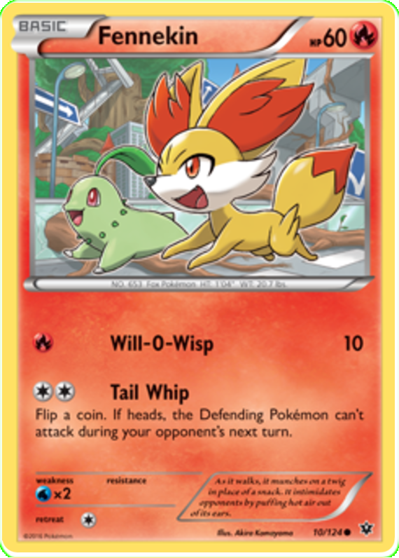 XY Fates Collide 010  Fennekin