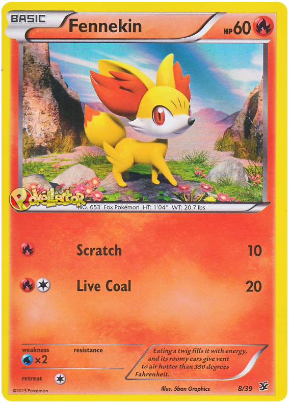 XY Kalos Starter Set 08  Fennekin