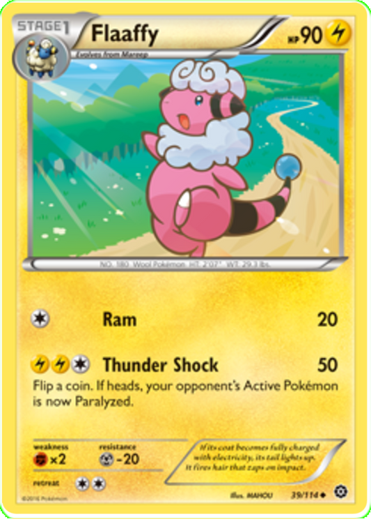 XY Steam Siege 039  Flaaffy