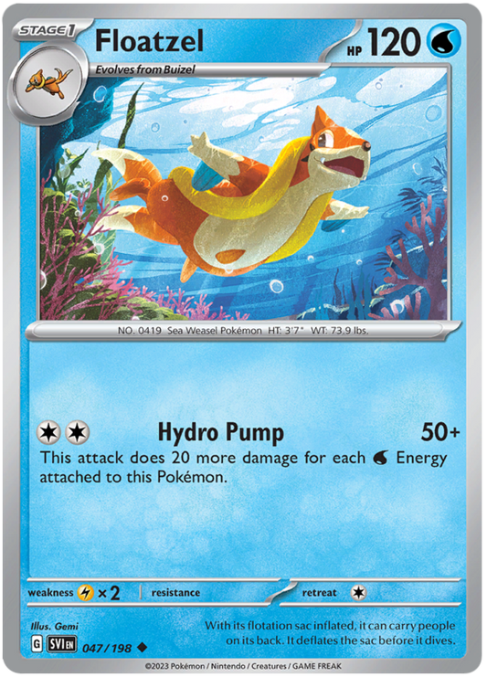 Scarlet and Violet Scarlet & Violet 047  Floatzel