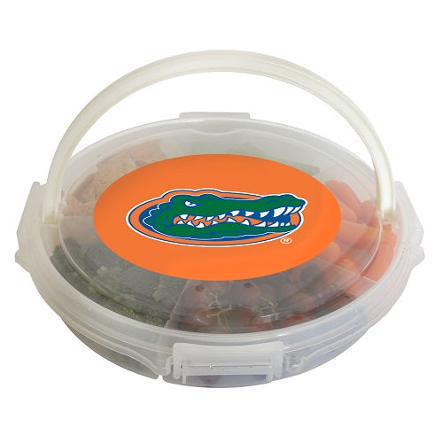 Florida Gators Food Caddy with Lid