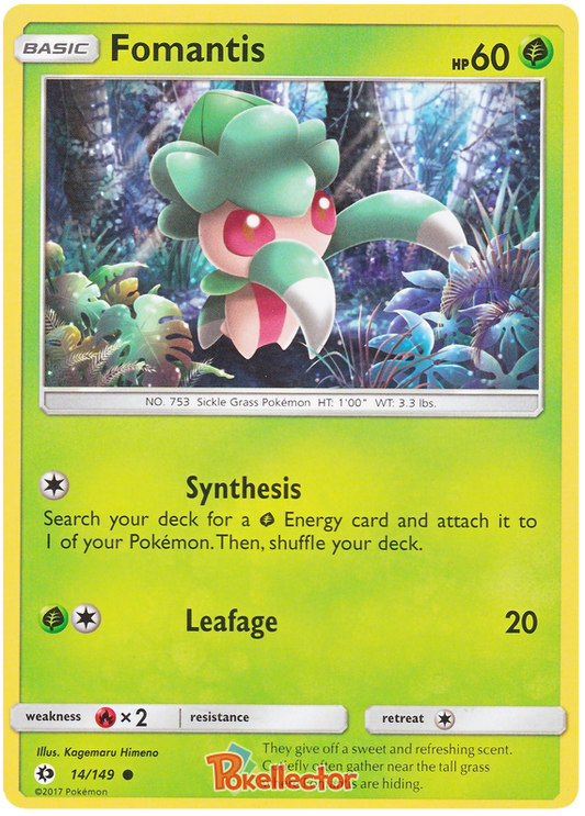 Sun and Moon Sun & Moon 014  Fomantis