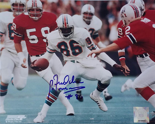Freddie Solomon  Signed Autographed 8x10