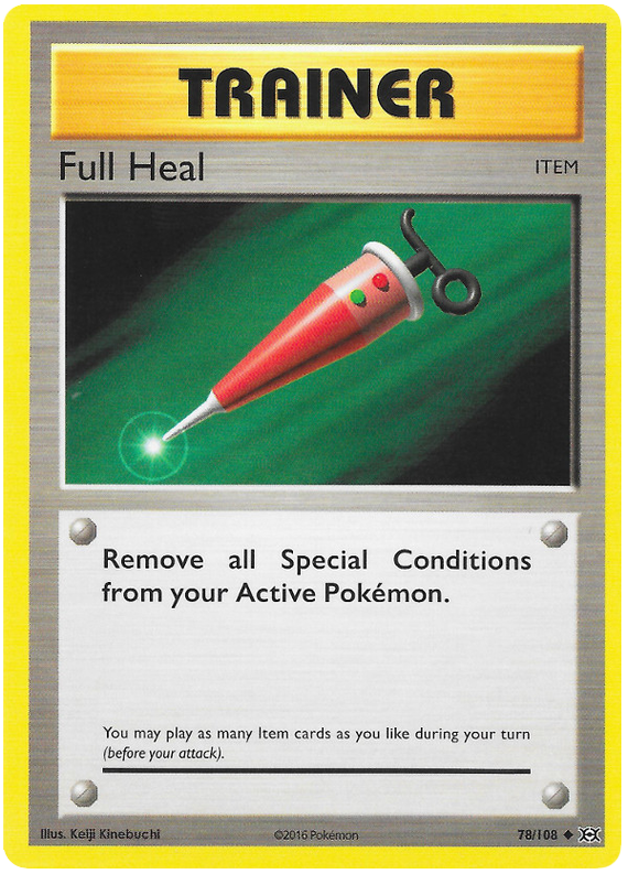 XY Evolutions 078  Full Heal