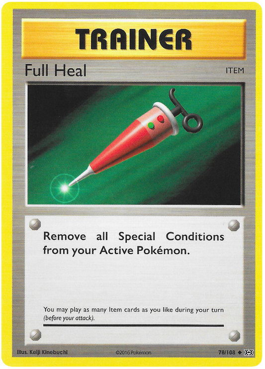 XY Evolutions 078  Full Heal