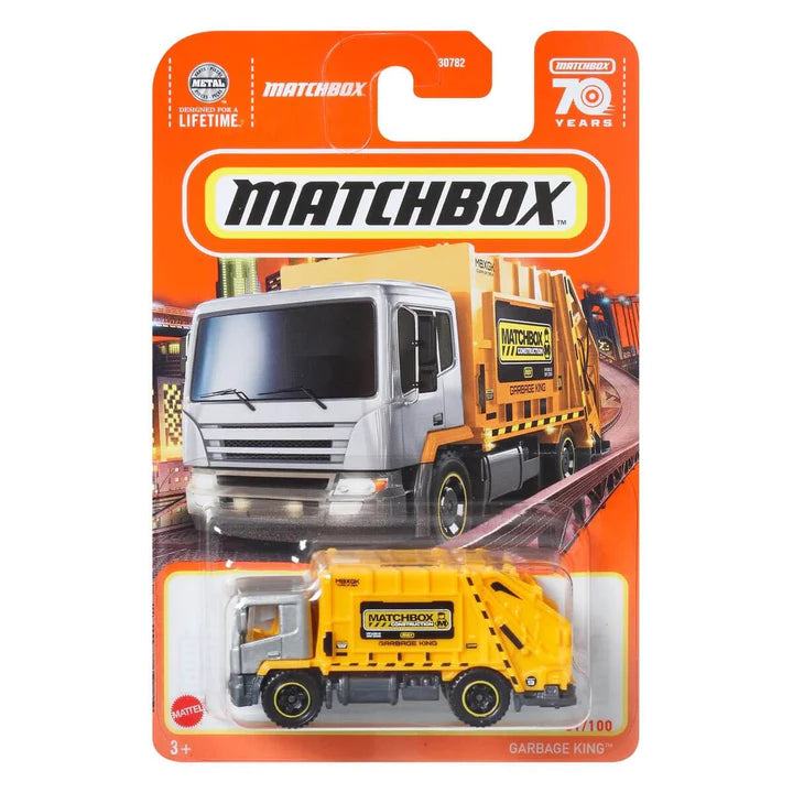 2023 Matchbox Mainline Cars 70 Years - Assorted Style to Choose - walk-of-famesports