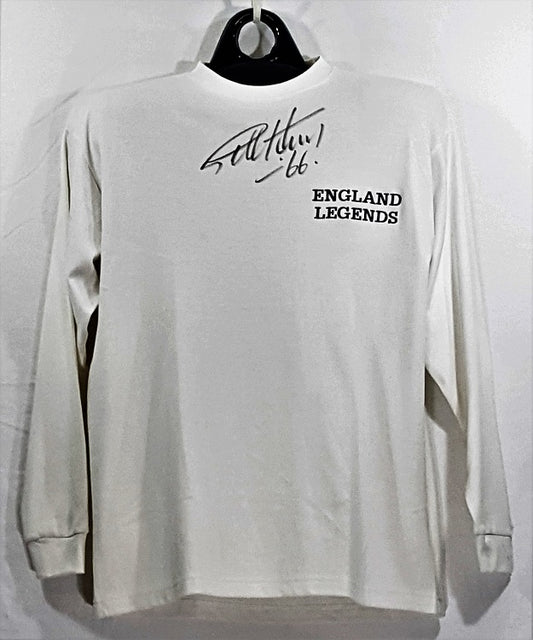 Geoff Hurst Signed Autographed  Jersey