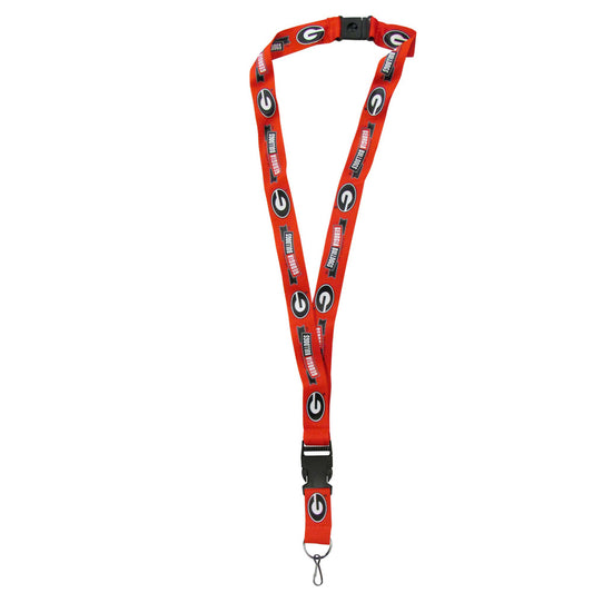 Georgia Bulldogs Lanyard - Red