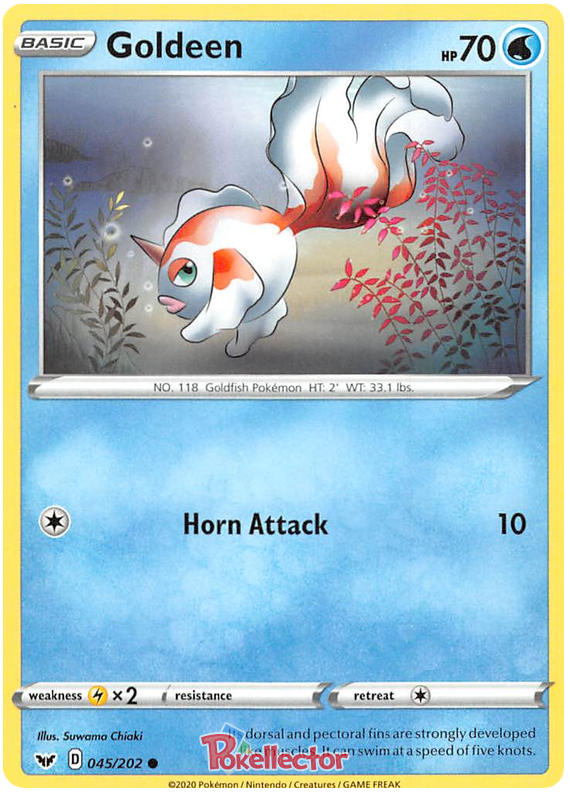 Sword and Shield Sword & Shield 045  Goldeen
