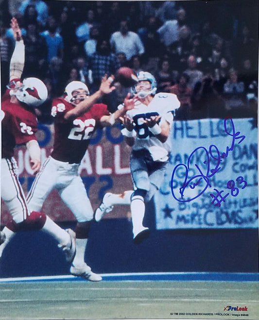 Golden Richards  Signed Autographed 8x10
