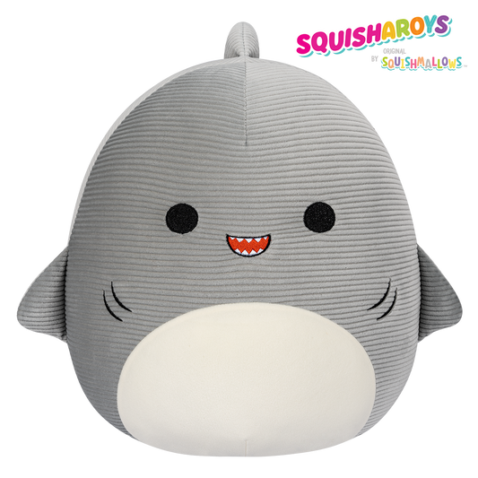 Squishmallows Select Series Gordon Corduroy Shark 12" Stuff Plush - walk-of-famesports