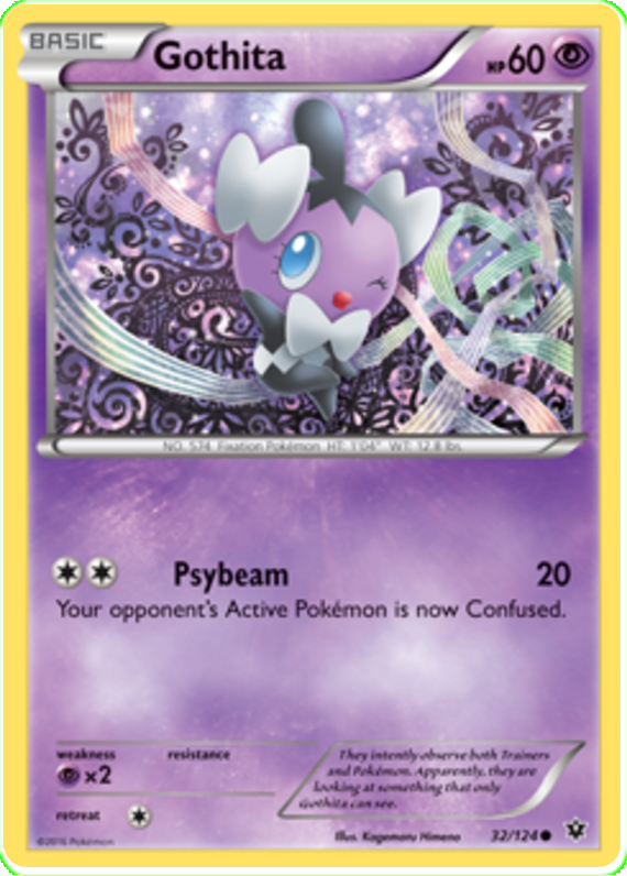 XY Fates Collide 032  Gothita